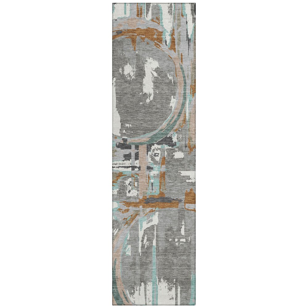 Chantille ACN855 Gray 2'3" x 7'6" Rug. Picture 1