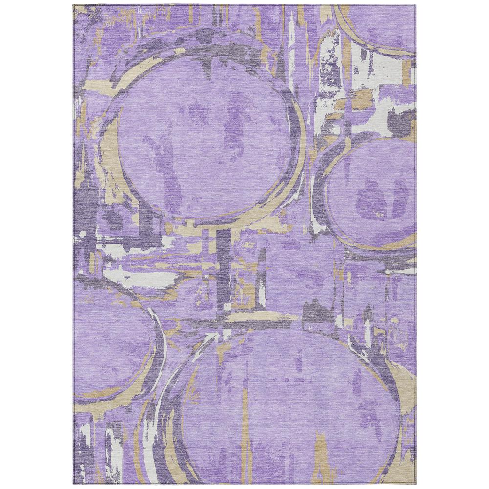 Chantille ACN855 Purple 2'6" x 3'10" Rug. Picture 1
