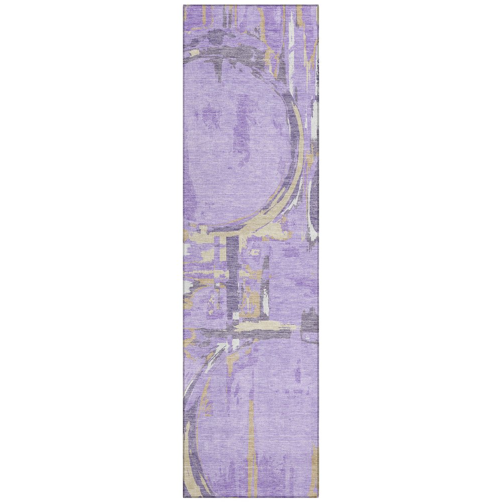 Chantille ACN855 Purple 2'3" x 7'6" Rug. Picture 1