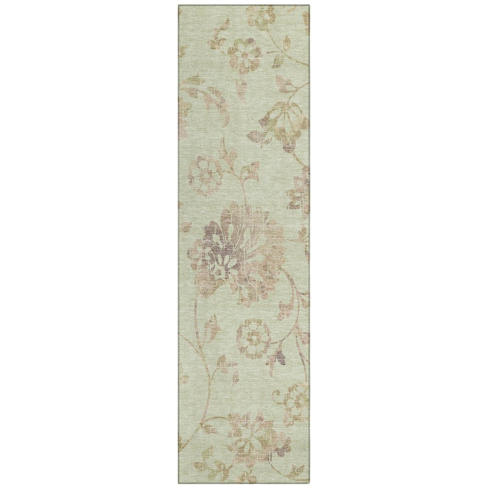 Chantille ACN856 Green 2'3" x 7'6" Rug. Picture 1