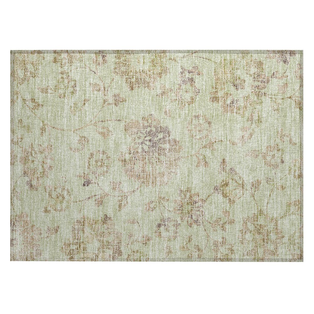Chantille ACN856 Green 1'8" x 2'6" Rug. Picture 1