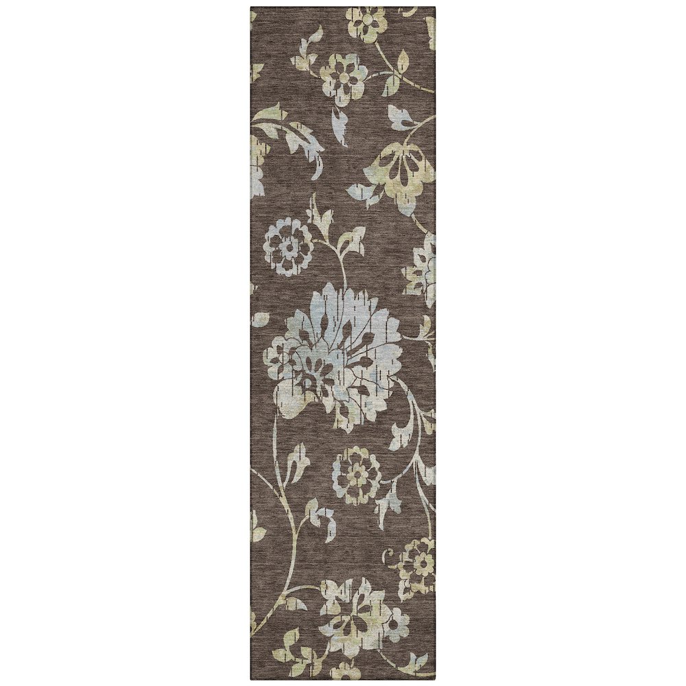 Chantille ACN856 Brown 2'3" x 7'6" Rug. Picture 1