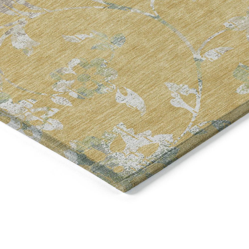 Chantille ACN856 Gold 1'8" x 2'6" Rug. Picture 3
