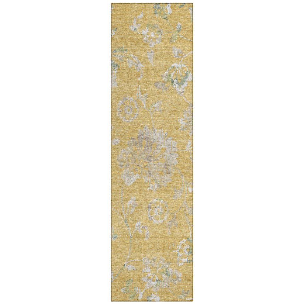 Chantille ACN856 Gold 2'3" x 7'6" Rug. Picture 1