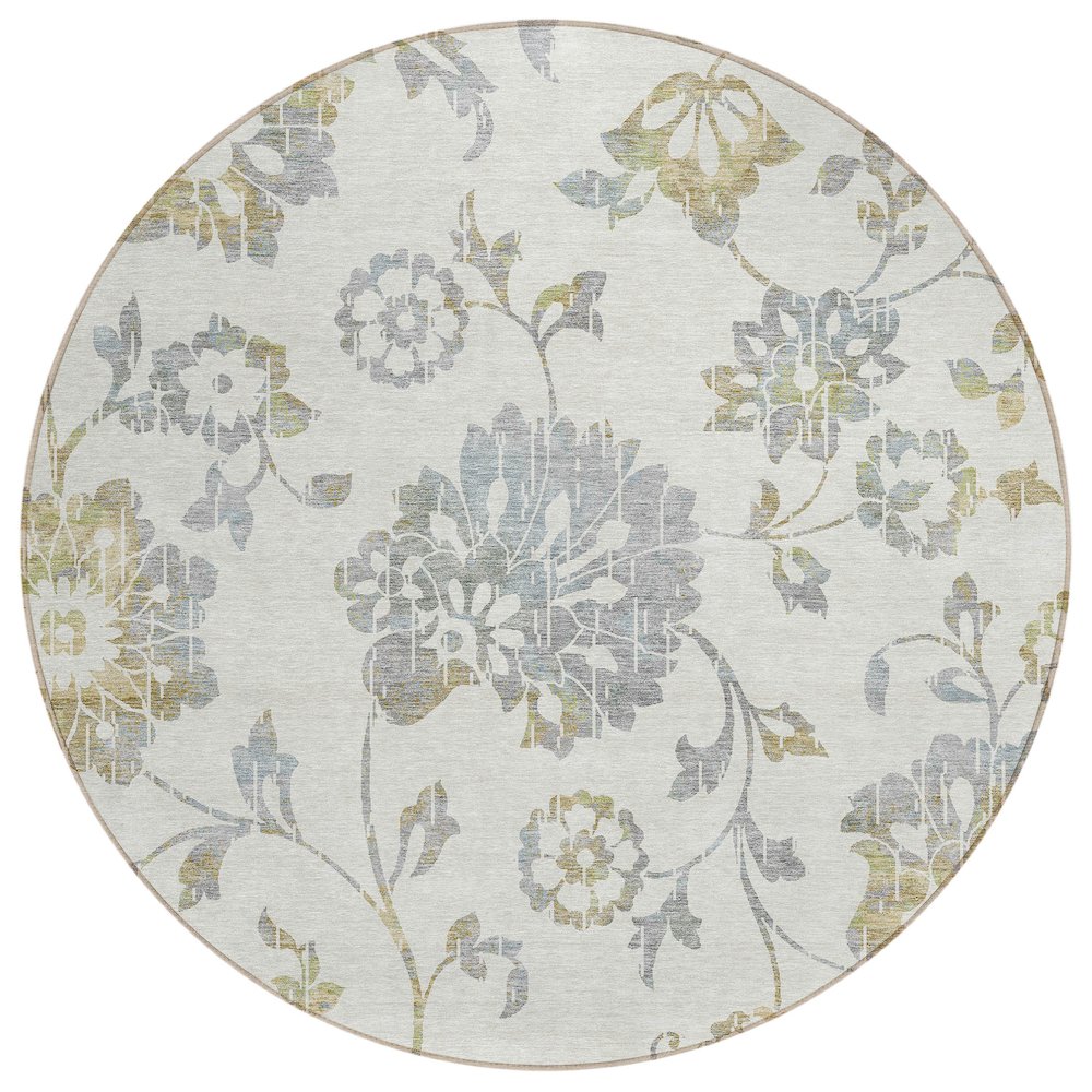 Chantille ACN856 Ivory 8' x 8' Rug. Picture 1