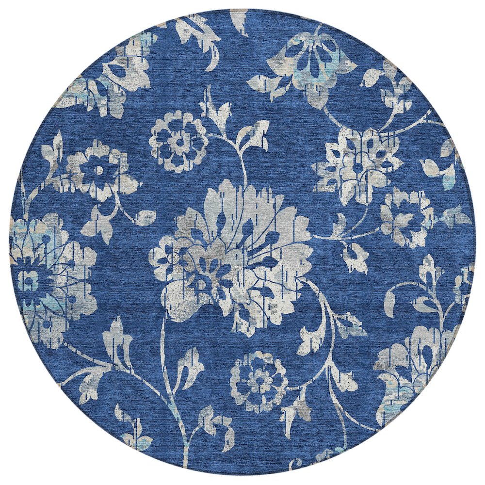 Chantille ACN856 Blue 8' x 8' Rug. Picture 1