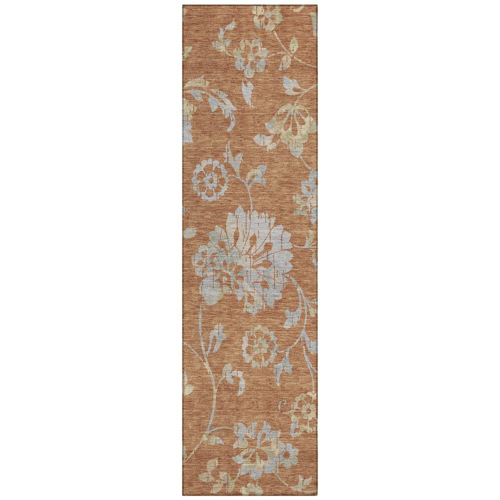 Chantille ACN856 Orange 2'3" x 7'6" Rug. Picture 1