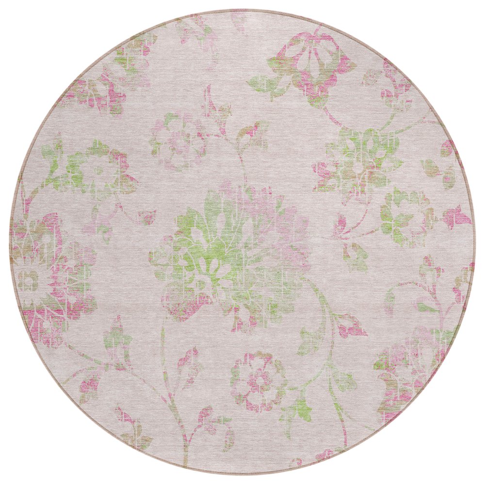 Chantille ACN856 Pink 8' x 8' Rug. Picture 1