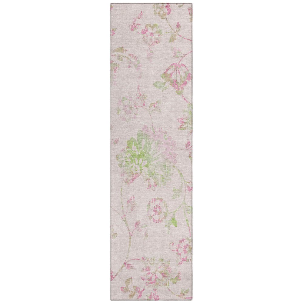 Chantille ACN856 Pink 2'3" x 7'6" Rug. Picture 1