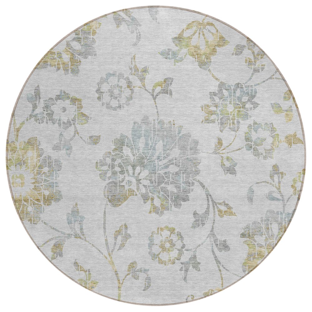 Chantille ACN856 Gray 8' x 8' Rug. Picture 1