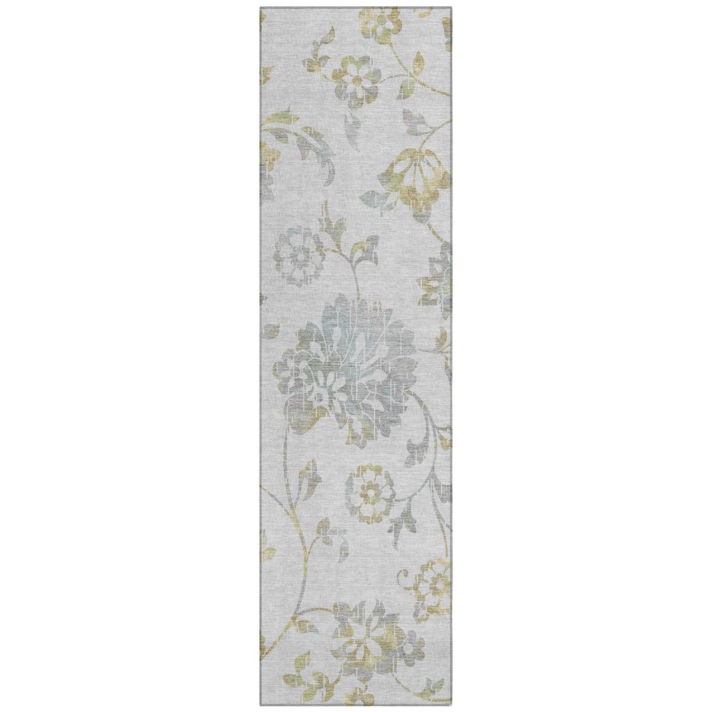Chantille ACN856 Gray 2'3" x 7'6" Rug. Picture 1