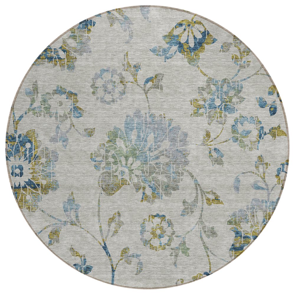 Chantille ACN856 Brown 8' x 8' Rug. Picture 1