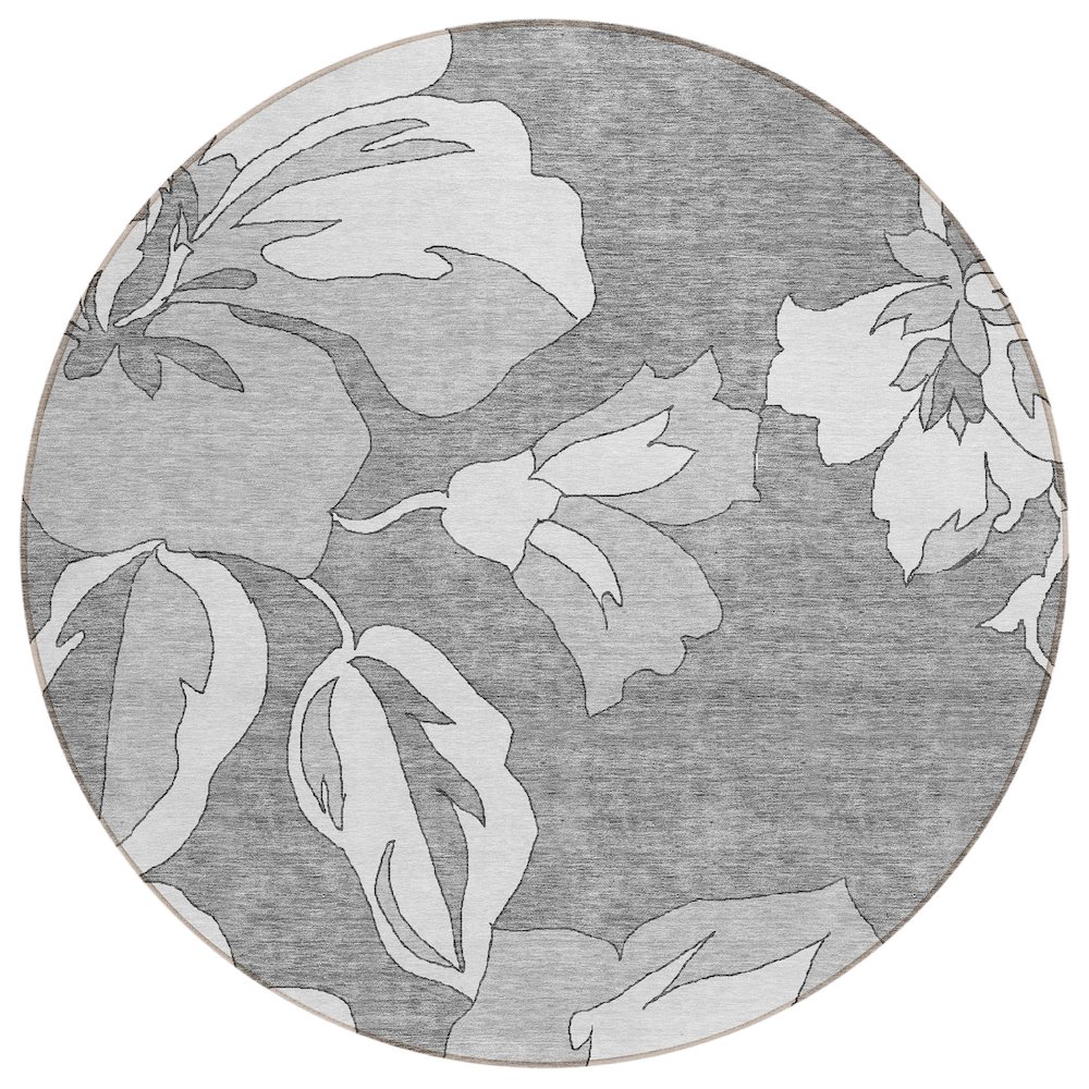 Chantille ACN857 Gray 8' x 8' Rug. Picture 1