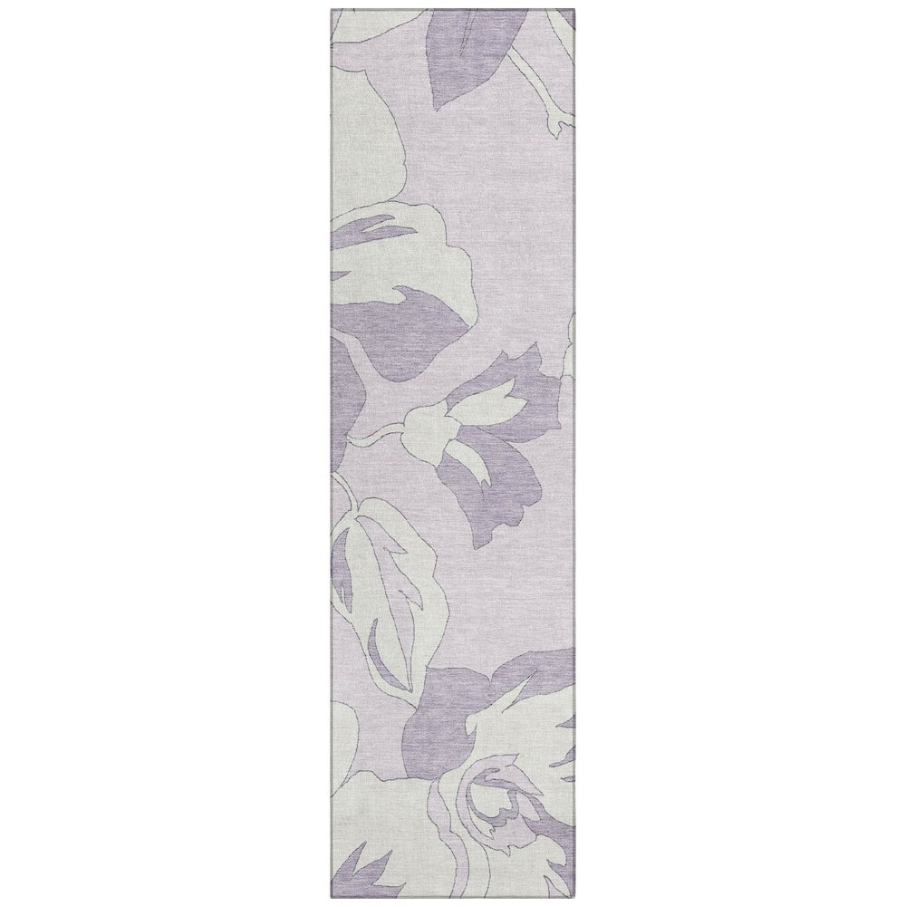Chantille ACN857 Purple 2'3" x 7'6" Rug. Picture 1