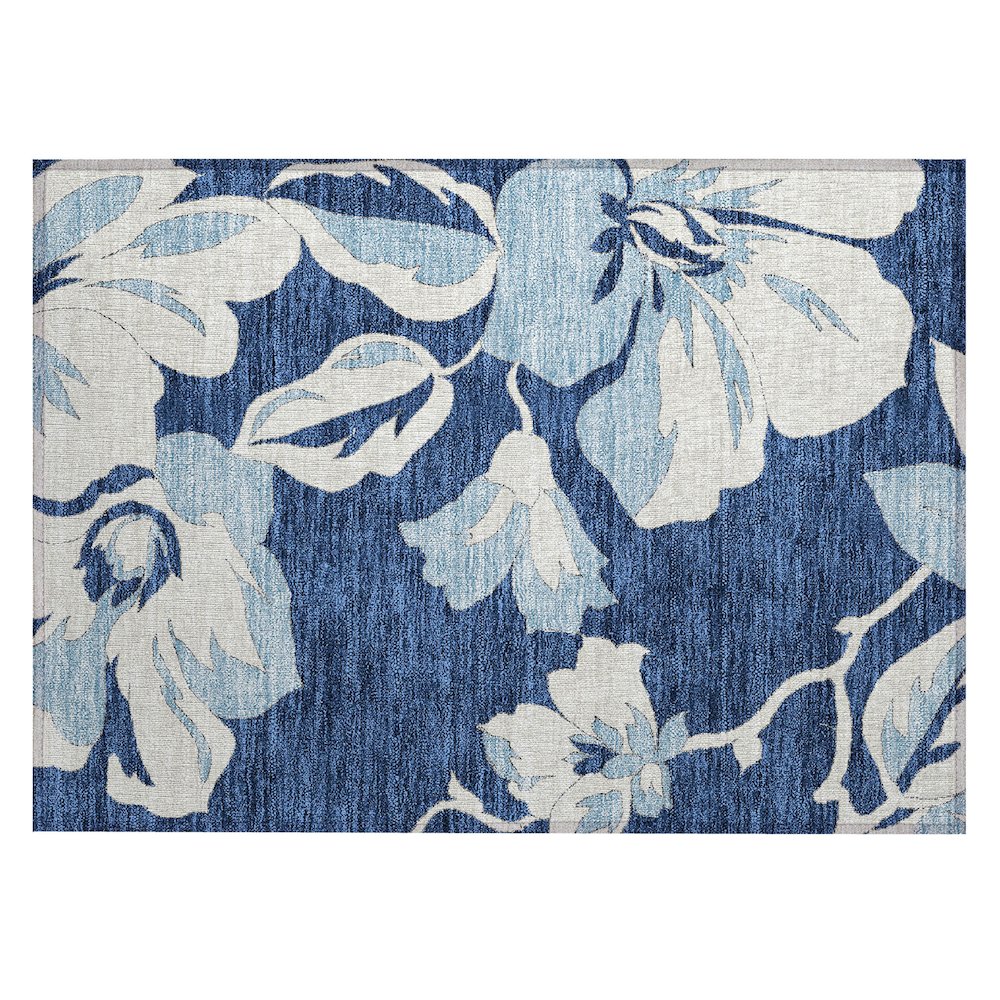 Chantille ACN857 Blue 1'8" x 2'6" Rug. Picture 1