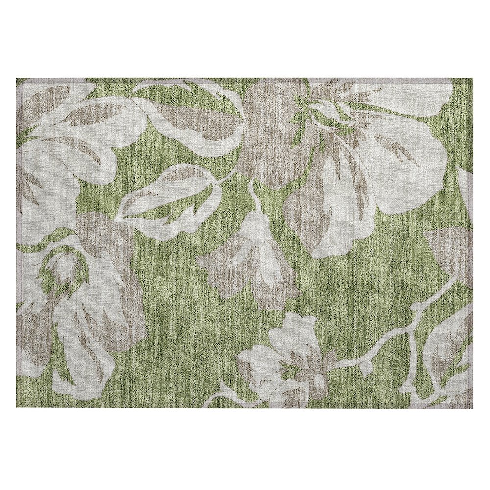 Chantille ACN857 Green 1'8" x 2'6" Rug. Picture 1