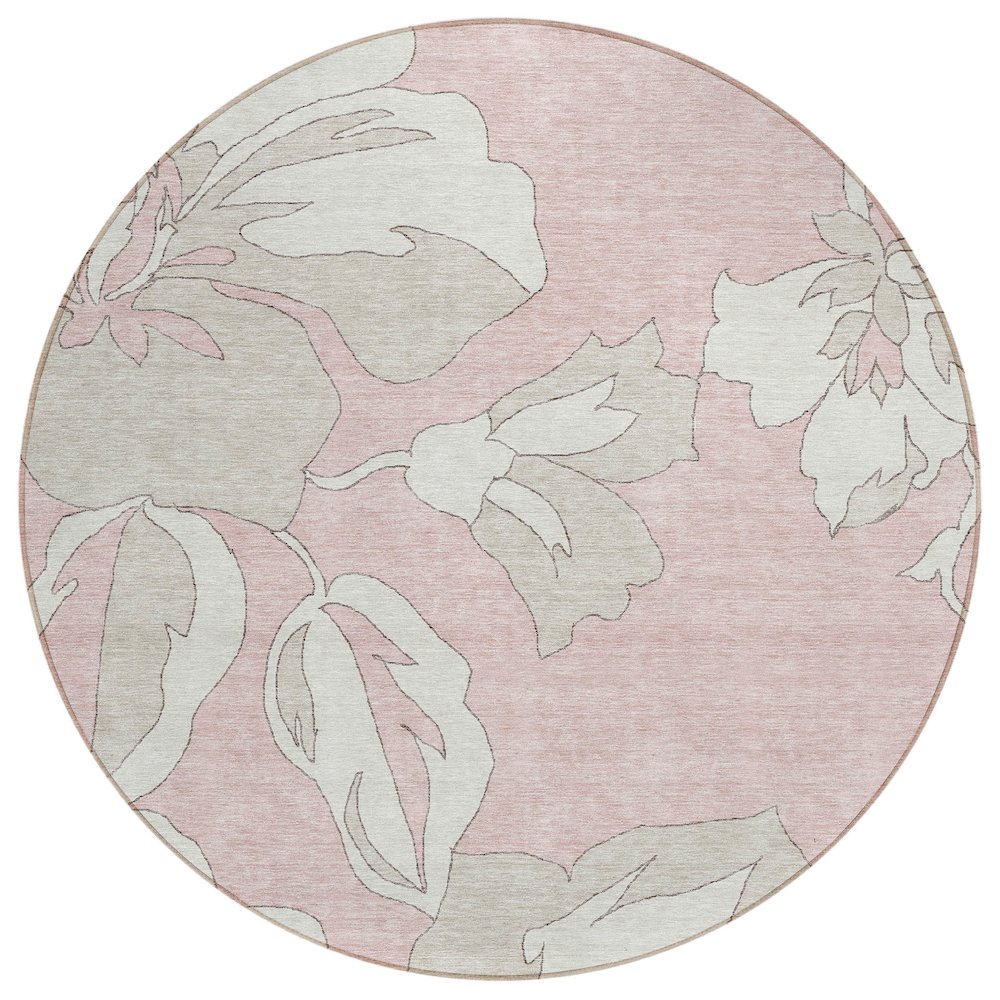 Chantille ACN857 Pink 8' x 8' Rug. Picture 1
