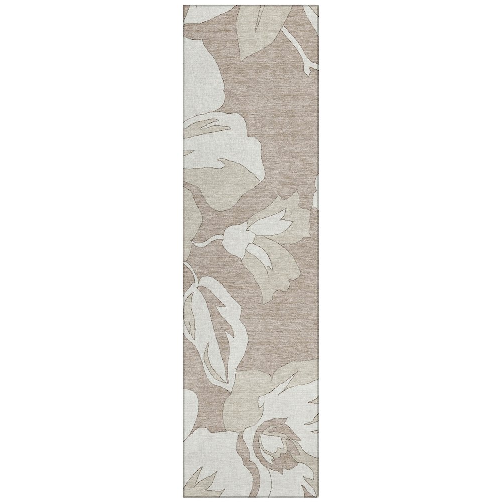 Chantille ACN857 Brown 2'3" x 7'6" Rug. Picture 1