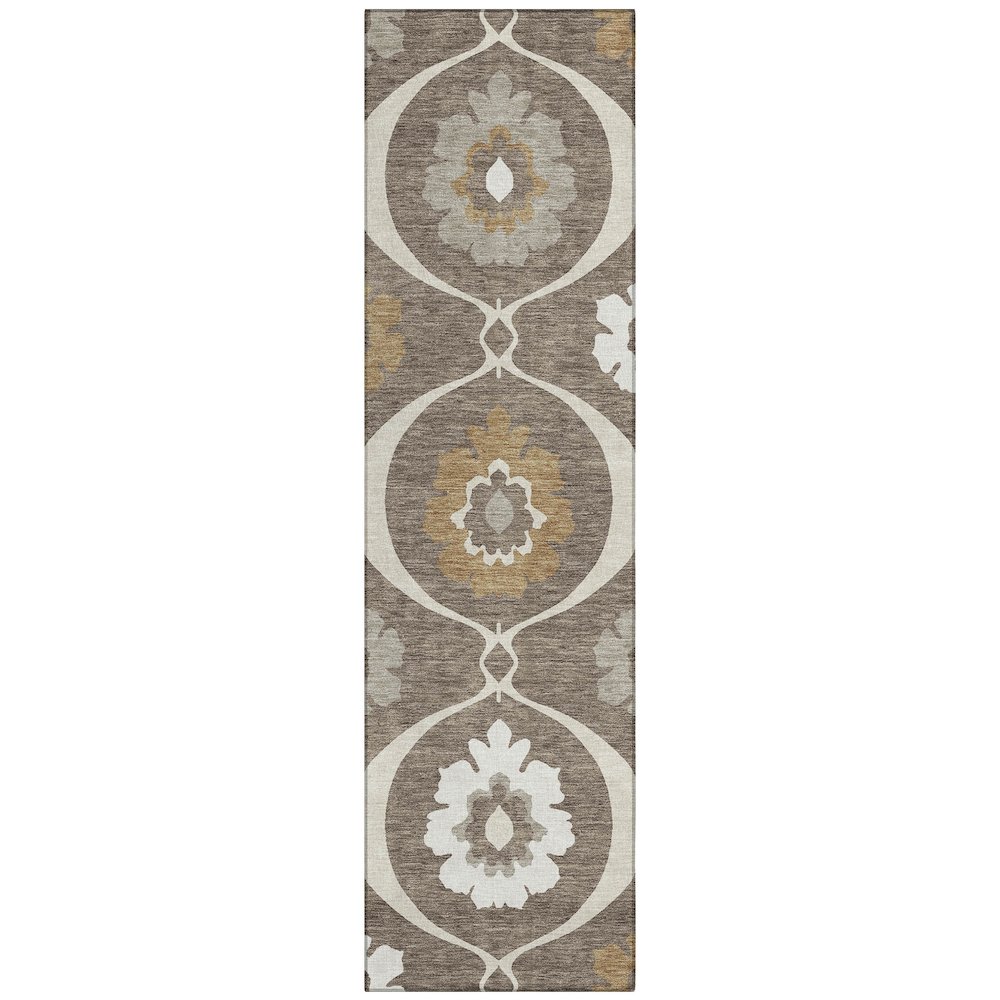 Chantille ACN858 Brown 2'3" x 7'6" Rug. Picture 1