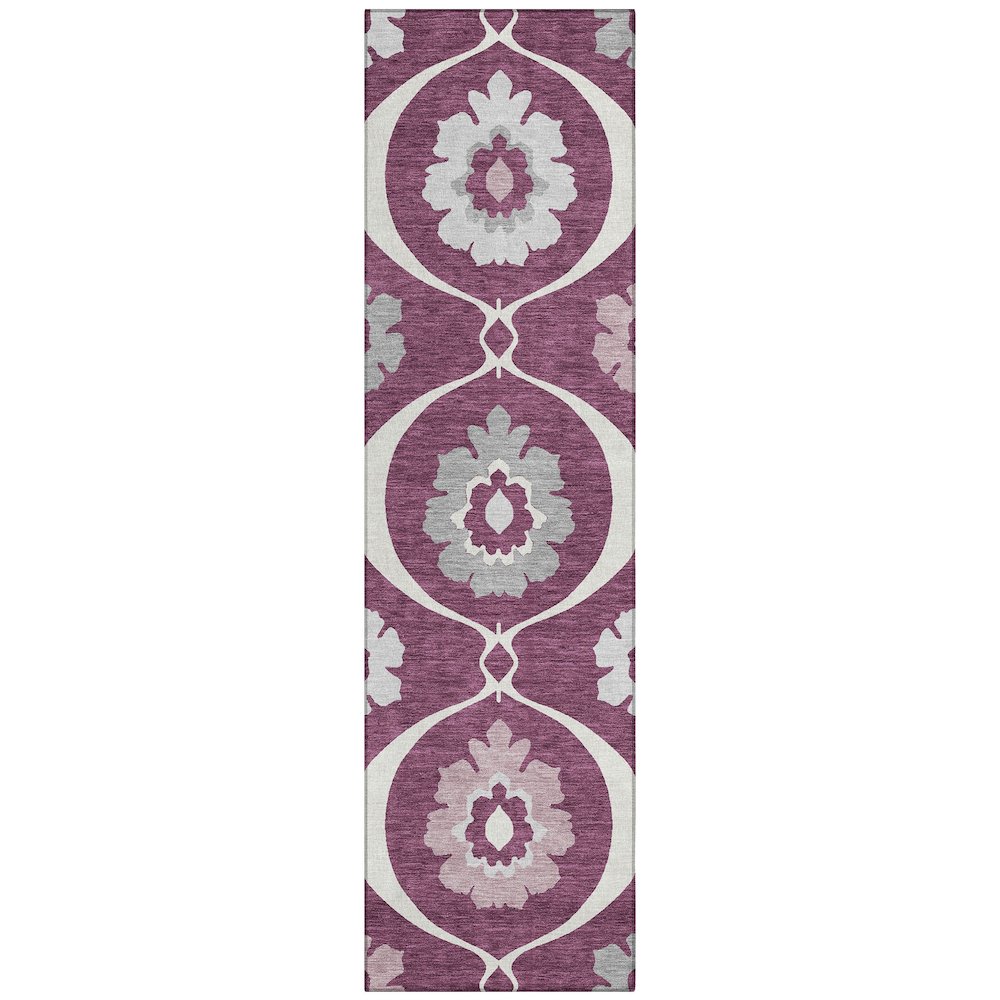 Chantille ACN858 Purple 2'3" x 7'6" Rug. Picture 1