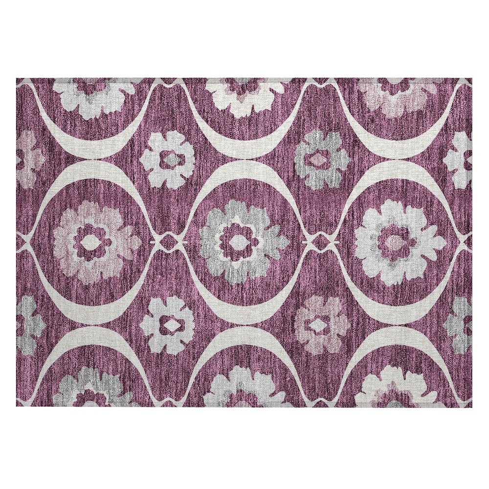 Chantille ACN858 Purple 1'8" x 2'6" Rug. Picture 1