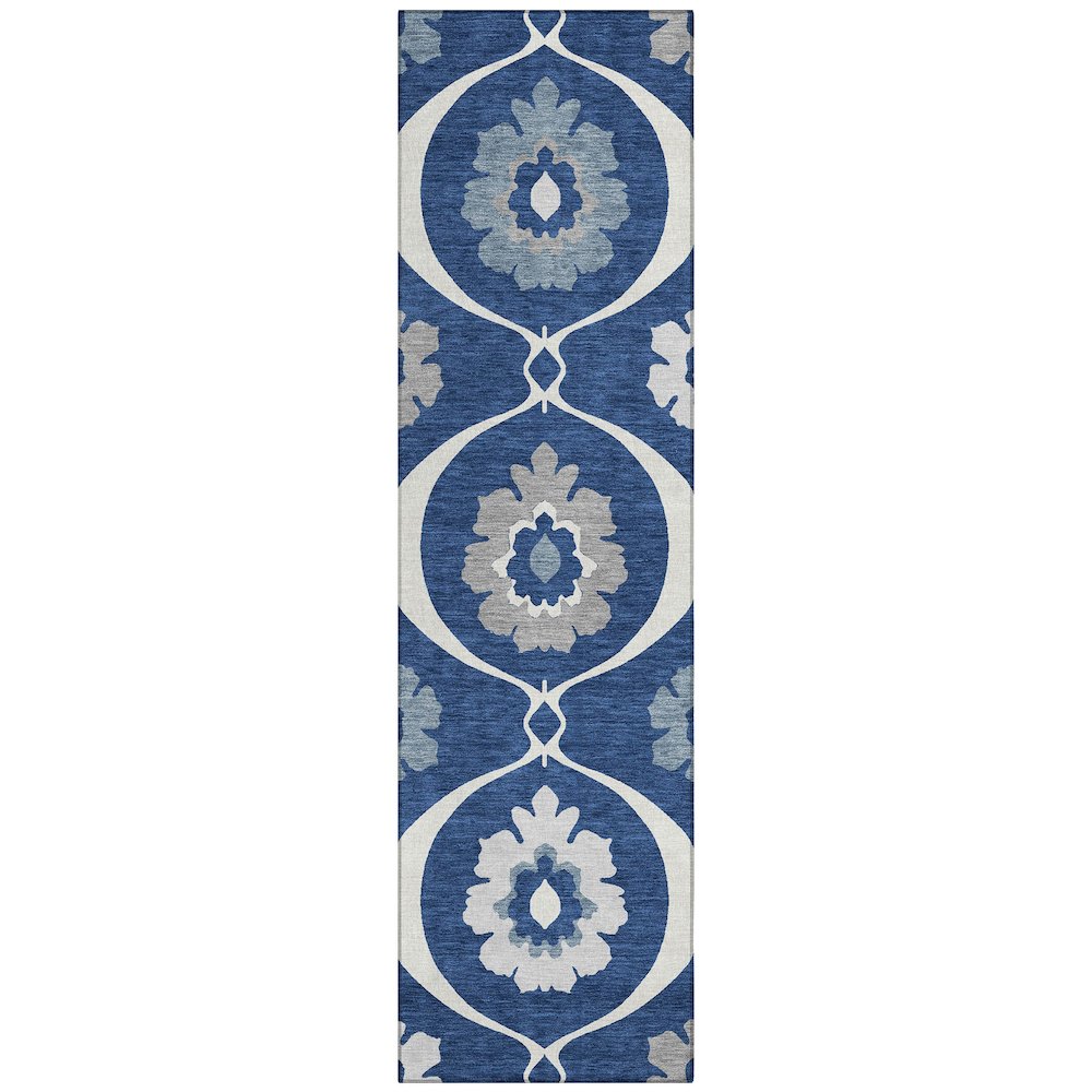Chantille ACN858 Blue 2'3" x 7'6" Rug. Picture 1