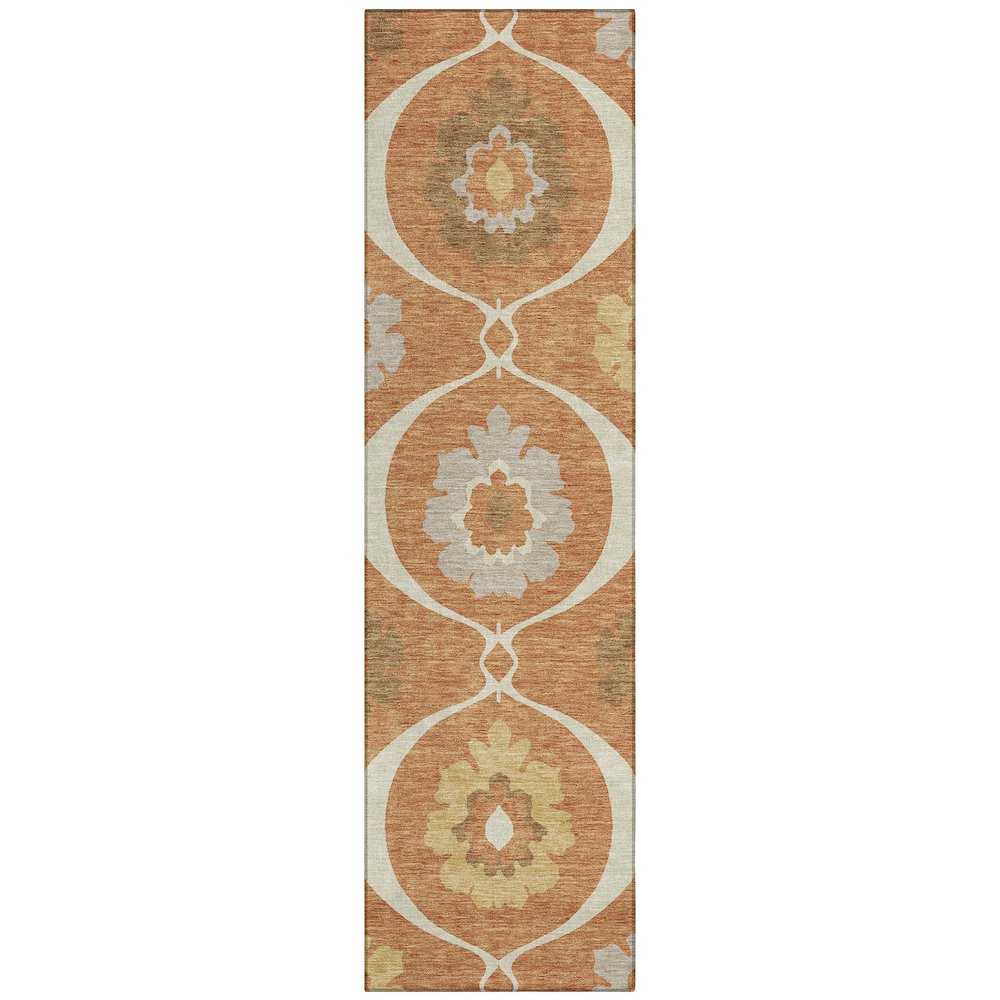 Chantille ACN858 Orange 2'3" x 7'6" Rug. Picture 1