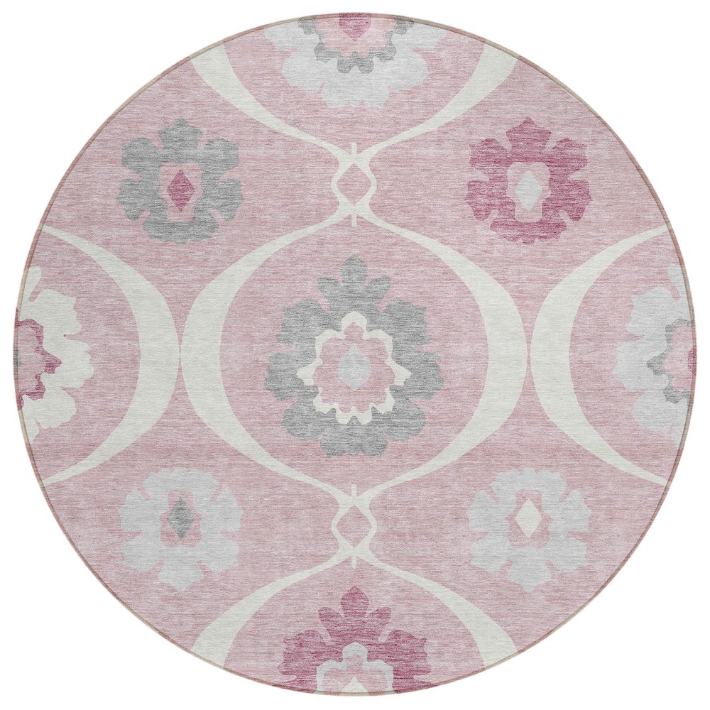 Chantille ACN858 Pink 8' x 8' Rug. Picture 1