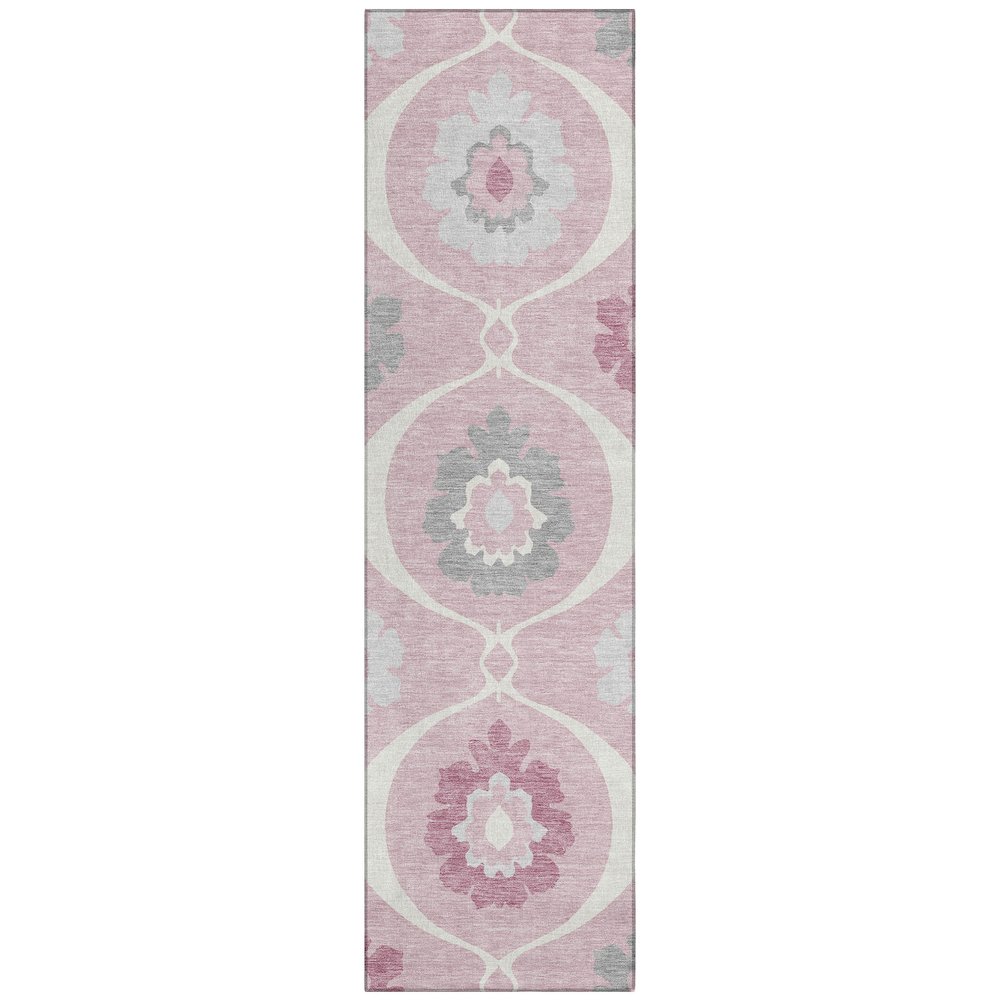 Chantille ACN858 Pink 2'3" x 7'6" Rug. Picture 1