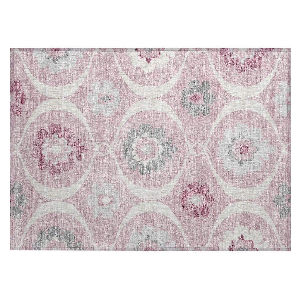 Chantille ACN858 Pink 1'8" x 2'6" Rug. Picture 1