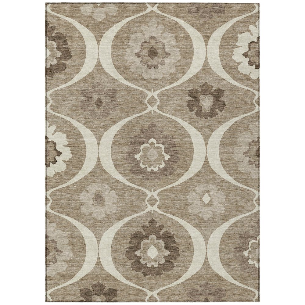 Chantille ACN858 Brown 2'6" x 3'10" Rug. Picture 1