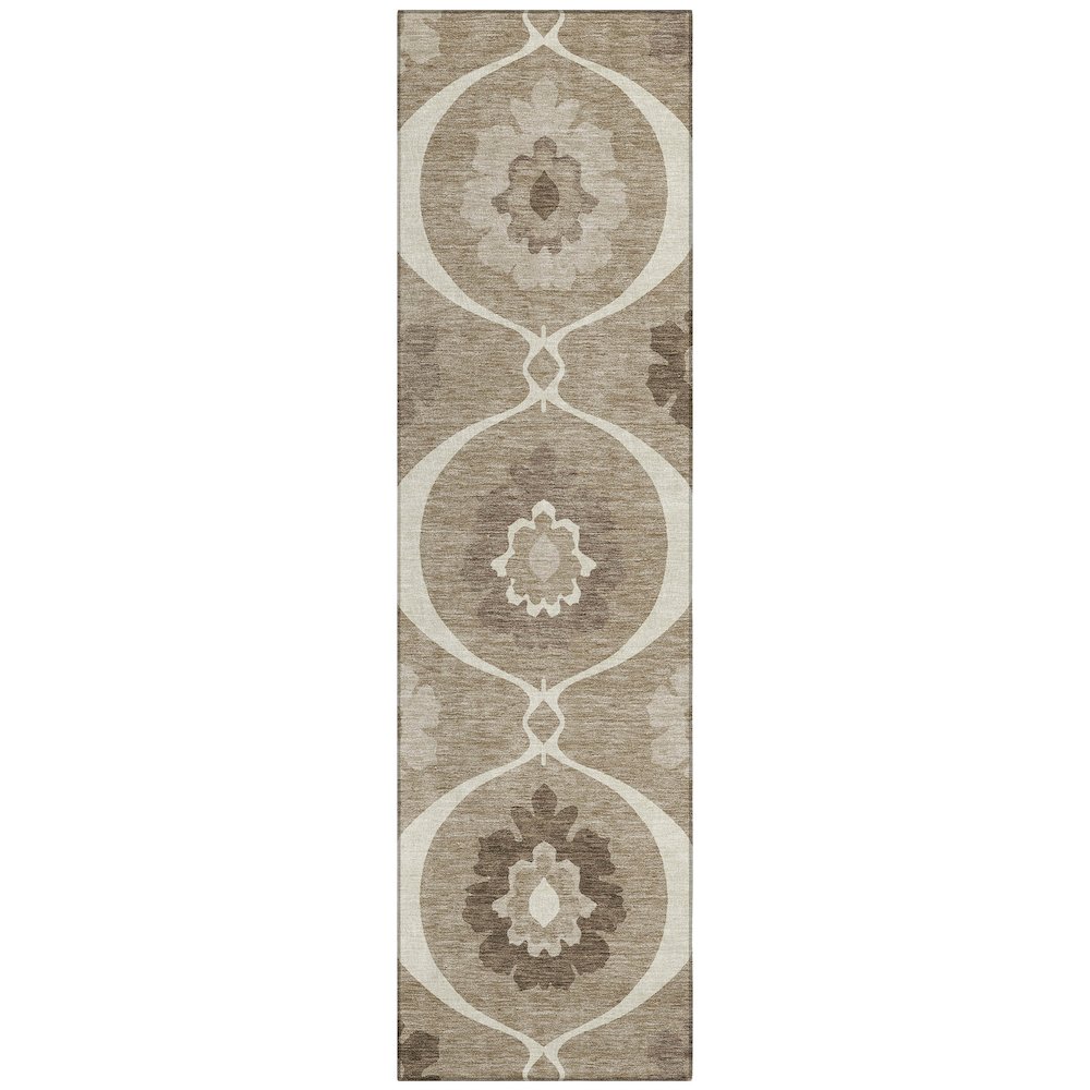 Chantille ACN858 Brown 2'3" x 7'6" Rug. Picture 1