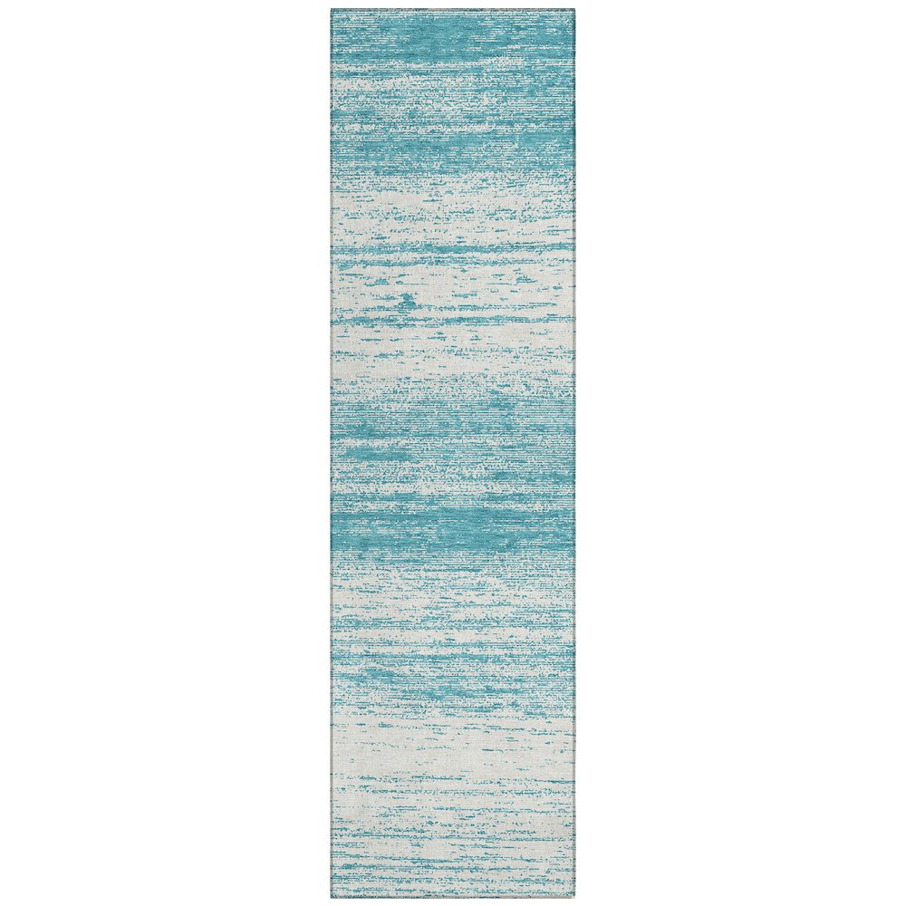 Chantille ACN859 Teal 2'3" x 7'6" Rug. Picture 1