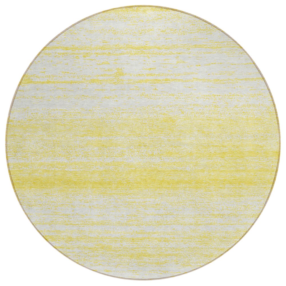Chantille ACN859 Gold 8' x 8' Rug. Picture 1