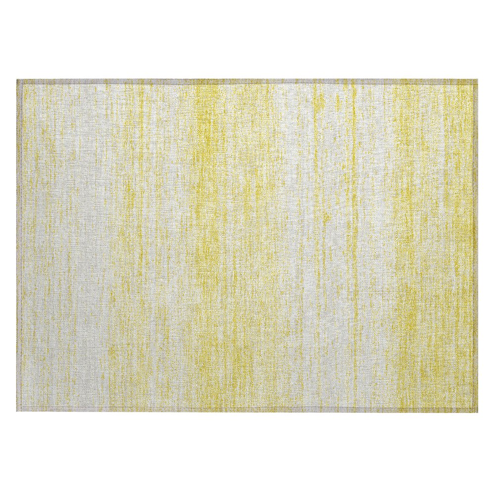 Chantille ACN859 Gold 1'8" x 2'6" Rug. Picture 1