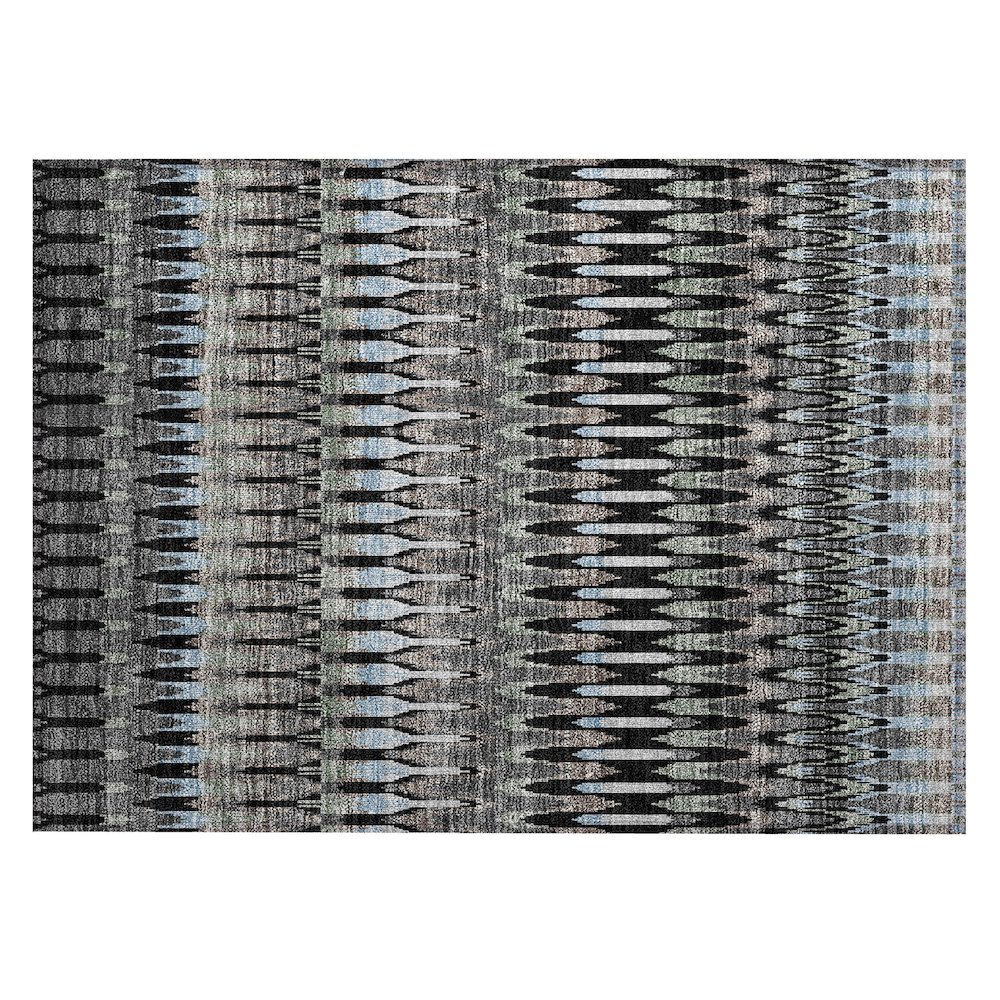 Chantille ACN860 Black 1'8" x 2'6" Rug. Picture 1