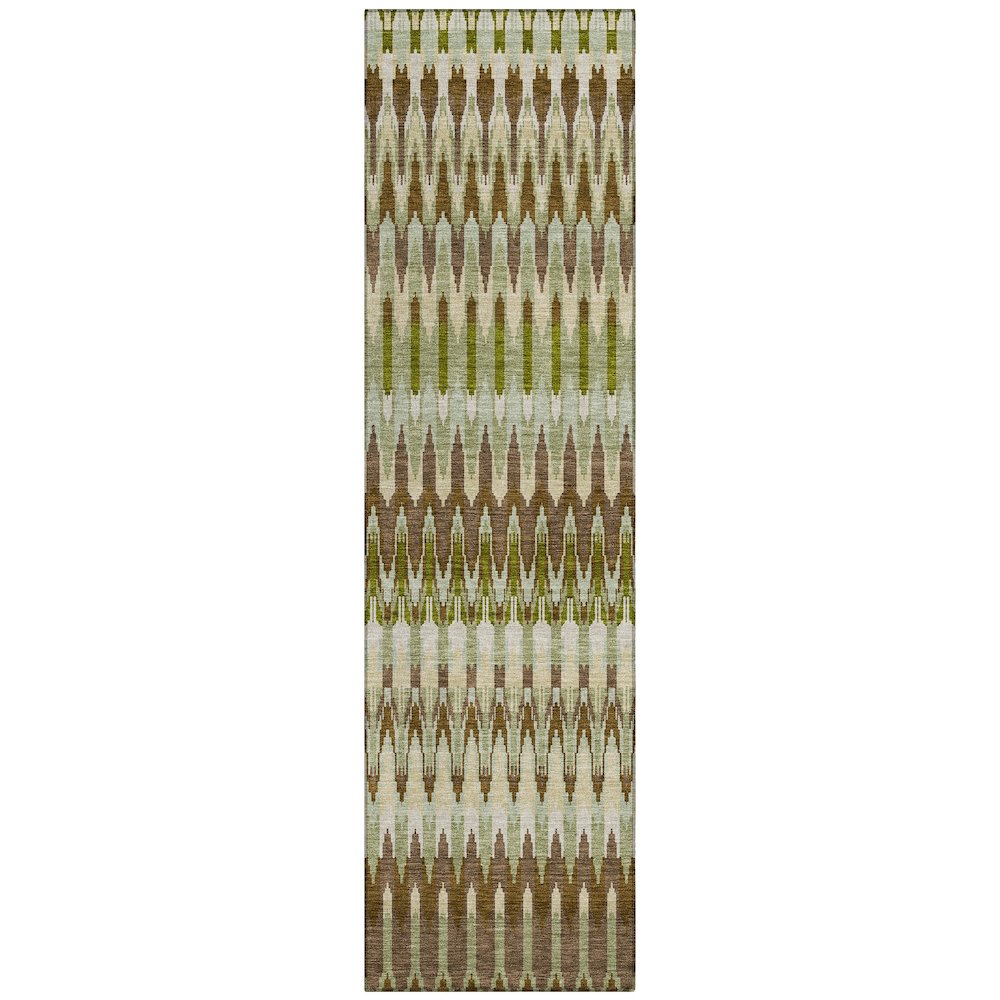 Chantille ACN860 Green 2'3" x 7'6" Rug. Picture 1