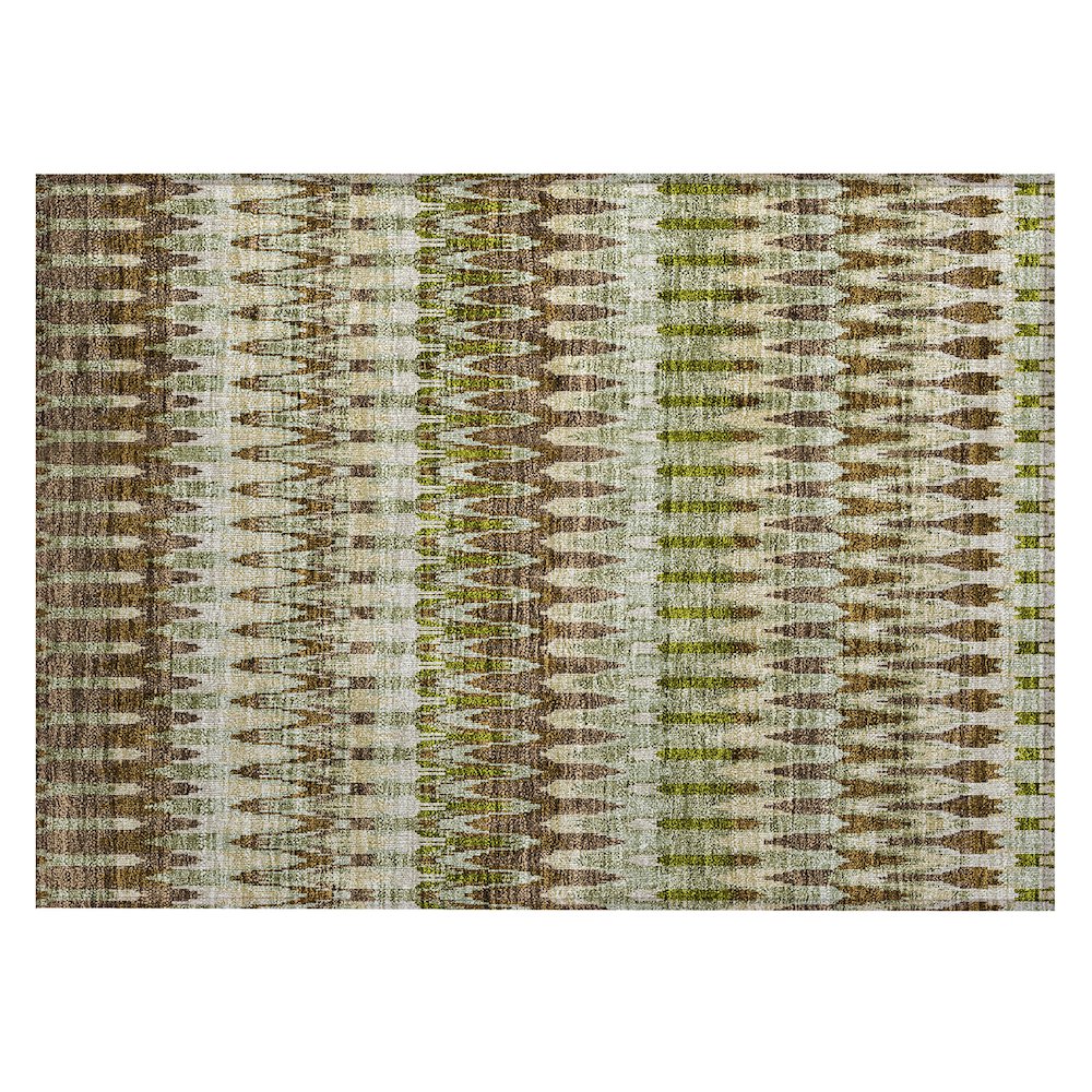 Chantille ACN860 Green 1'8" x 2'6" Rug. Picture 1