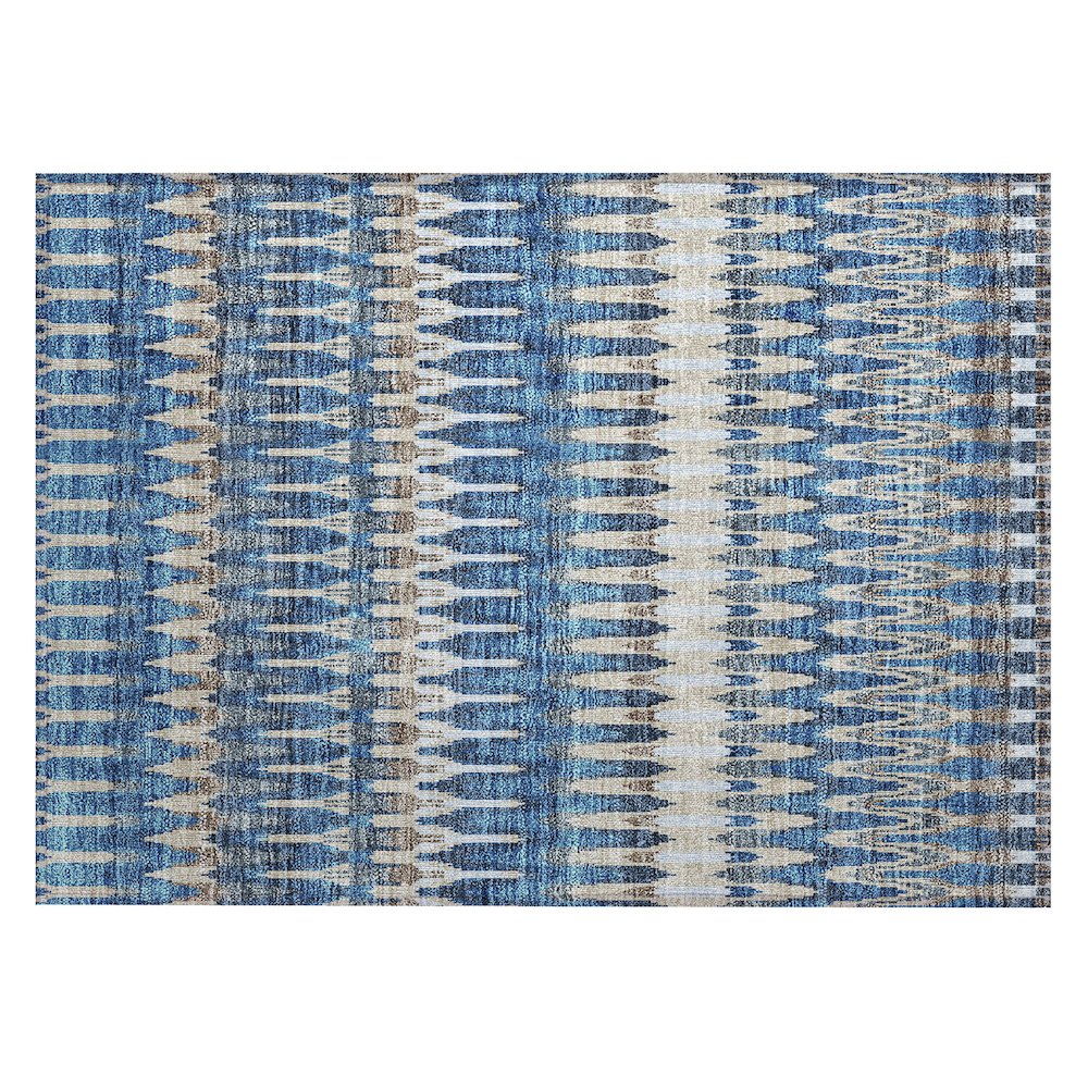 Chantille ACN860 Blue 1'8" x 2'6" Rug. Picture 1