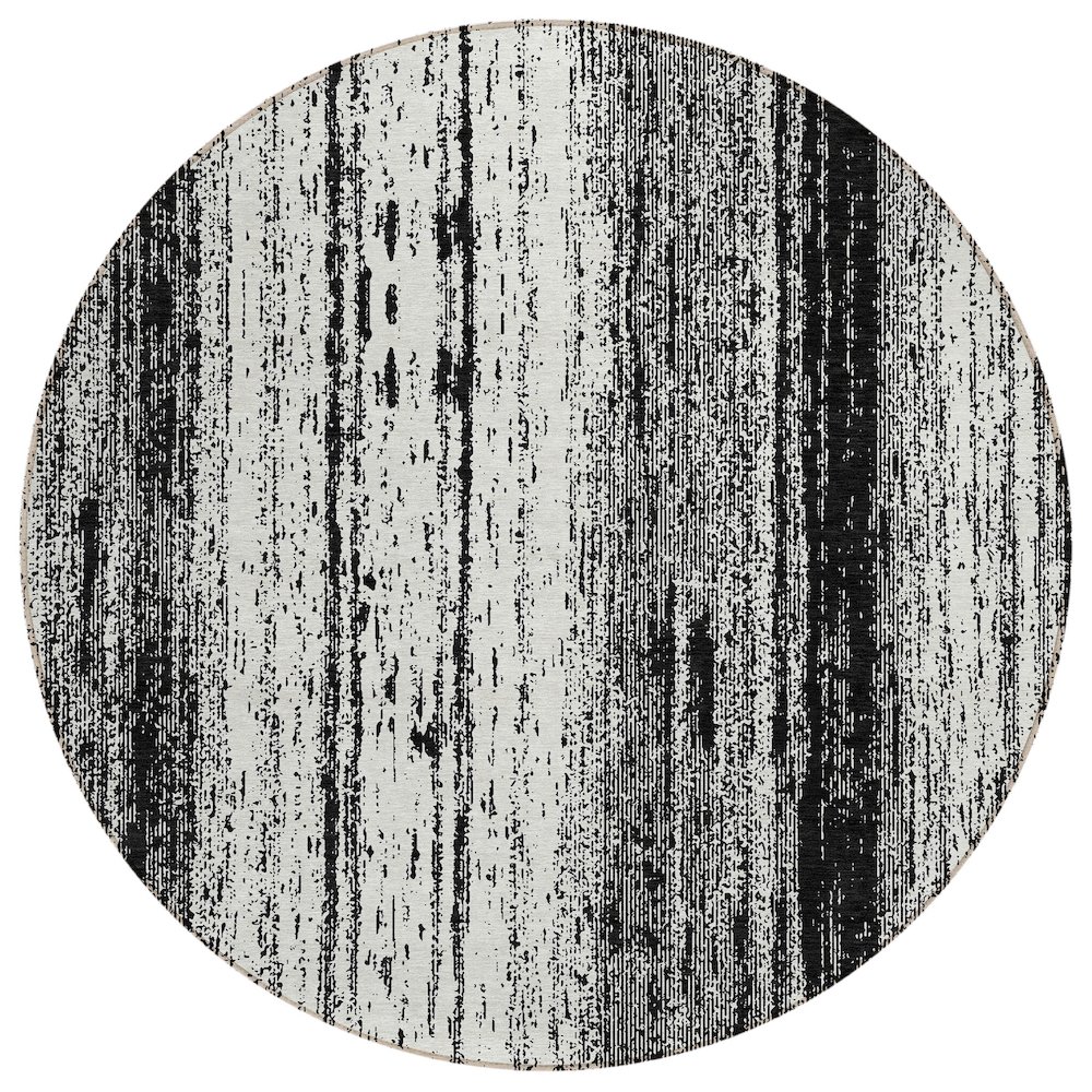 Chantille ACN861 Black 8' x 8' Rug. Picture 1