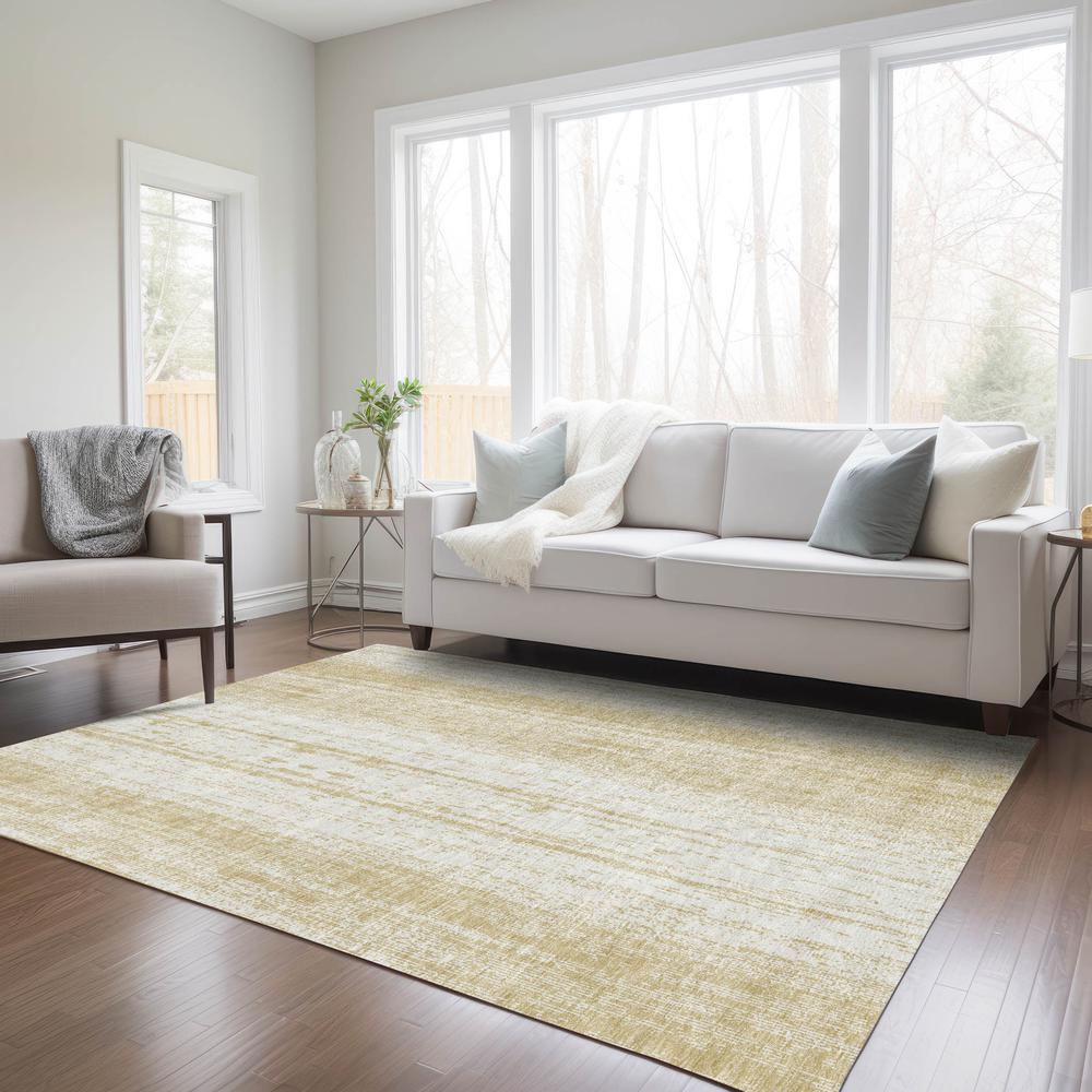 Chantille ACN861 Gold 2'6" x 3'10" Rug. Picture 6