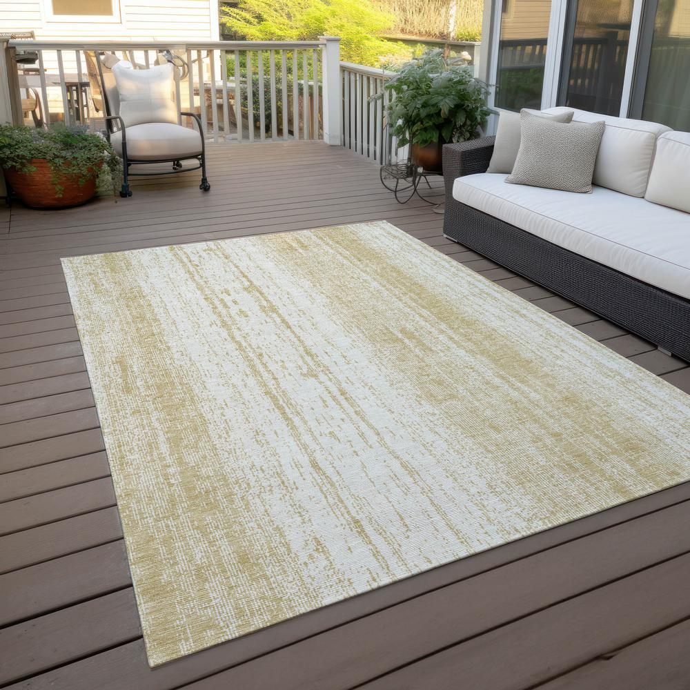 Chantille ACN861 Gold 2'6" x 3'10" Rug. Picture 7