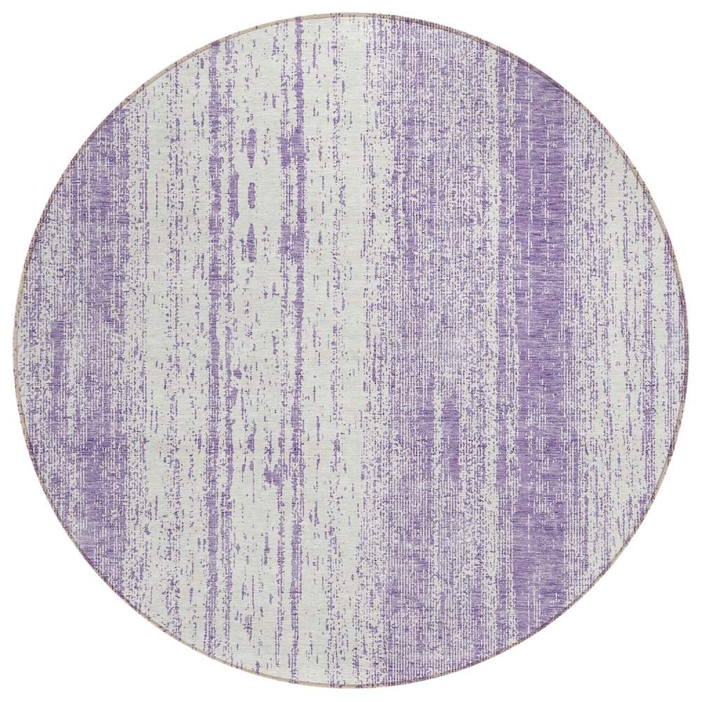Chantille ACN861 Purple 8' x 8' Rug. Picture 1