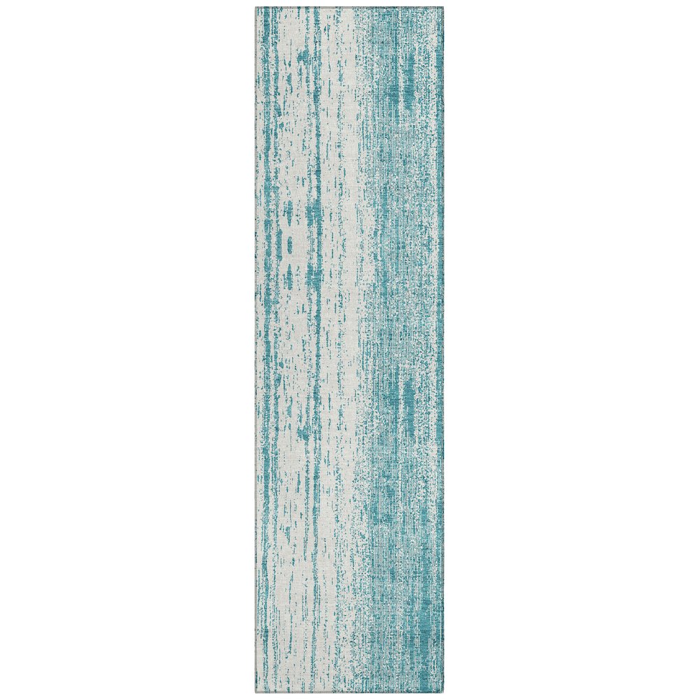 Chantille ACN861 Teal 2'3" x 7'6" Rug. Picture 1