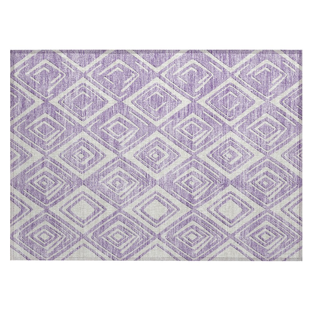 Chantille ACN862 Purple 1'8" x 2'6" Rug. Picture 1
