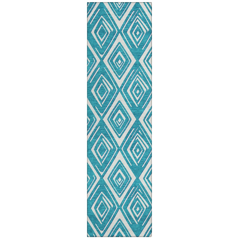 Chantille ACN862 Teal 2'3" x 7'6" Rug. Picture 1