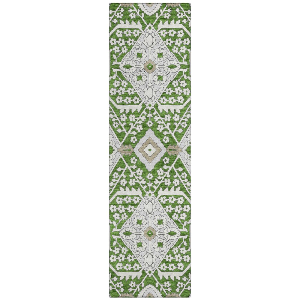Chantille ACN863 Green 2'3" x 7'6" Rug. Picture 1