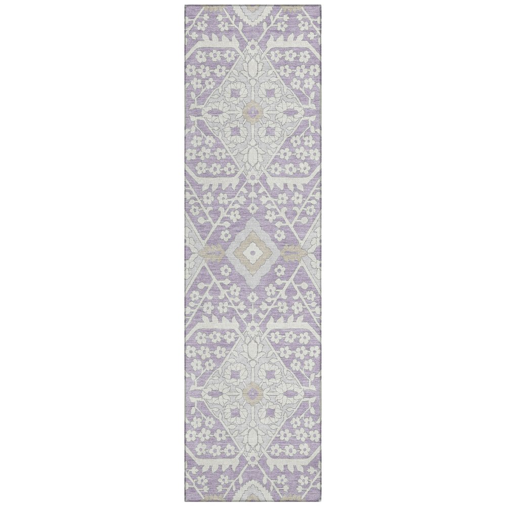 Chantille ACN863 Purple 2'3" x 7'6" Rug. Picture 1