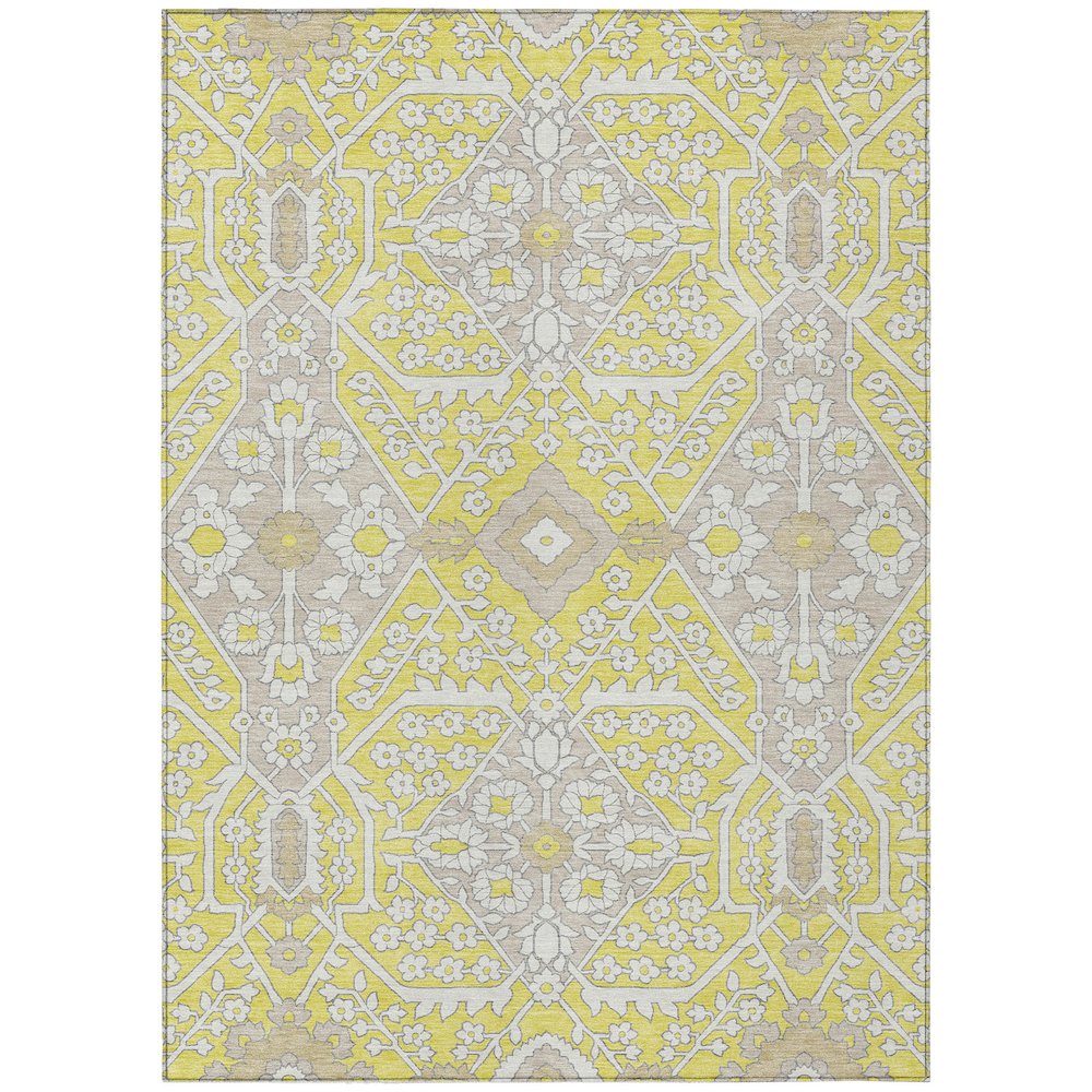 Chantille ACN863 Gold 2'6" x 3'10" Rug. Picture 1
