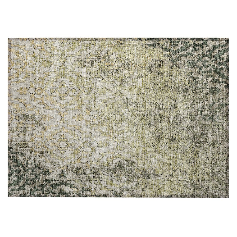 Chantille ACN864 Green 1'8" x 2'6" Rug. Picture 1